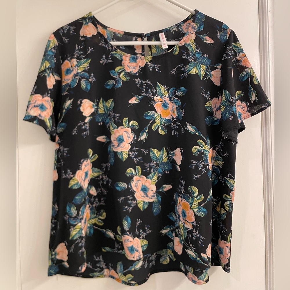 Xhilaration Short Sleeve XXL Blouse